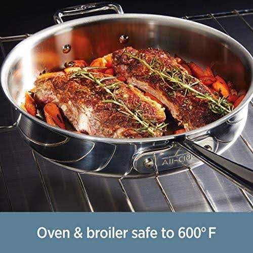 Stainless Steel 3-Ply Saute Pan with Lid X483014