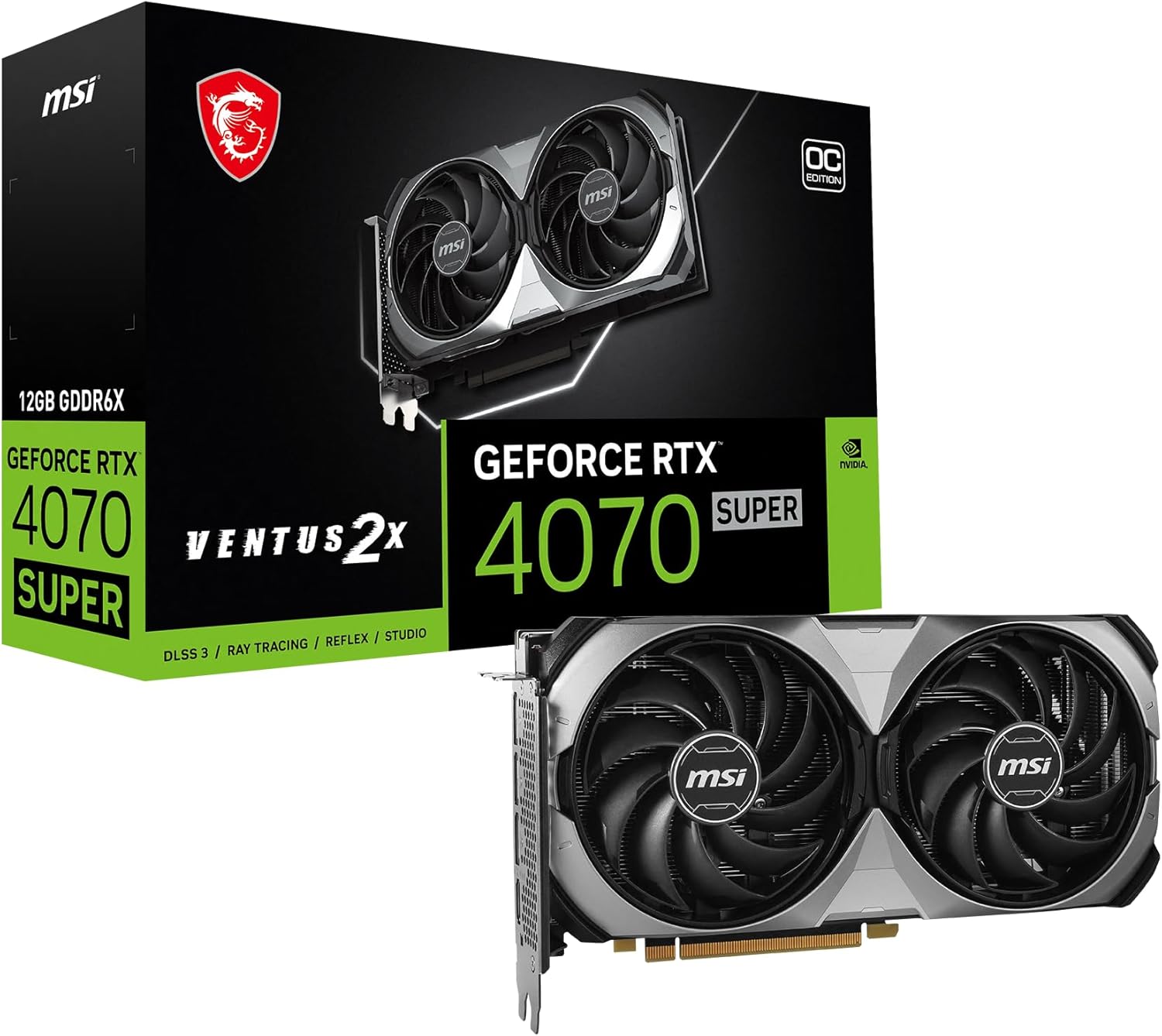 RTX 4070 Super 12G Graphics Card A2227