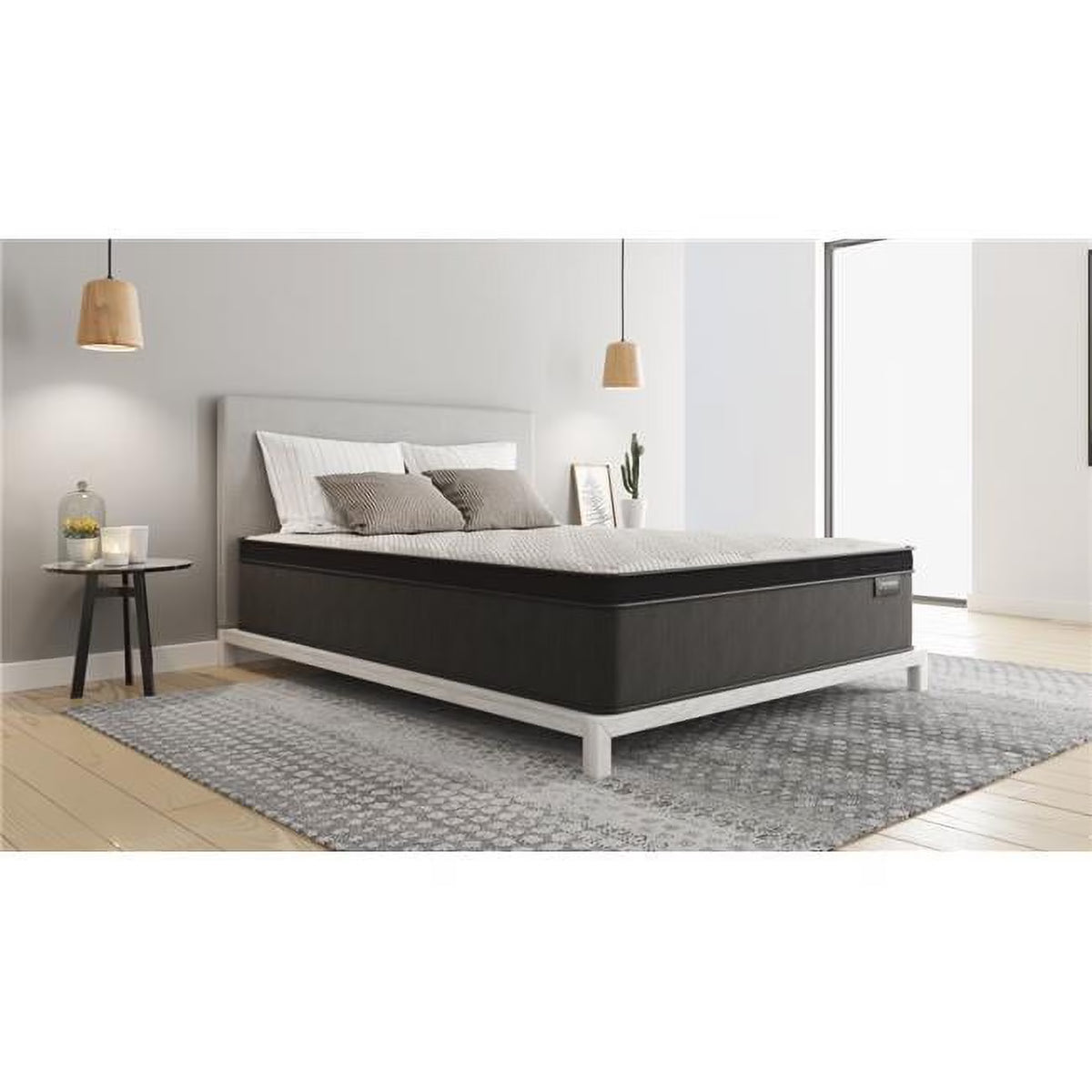 14 in. Cool Copper Hybrid Euro-Top Mattresses - Firm W831