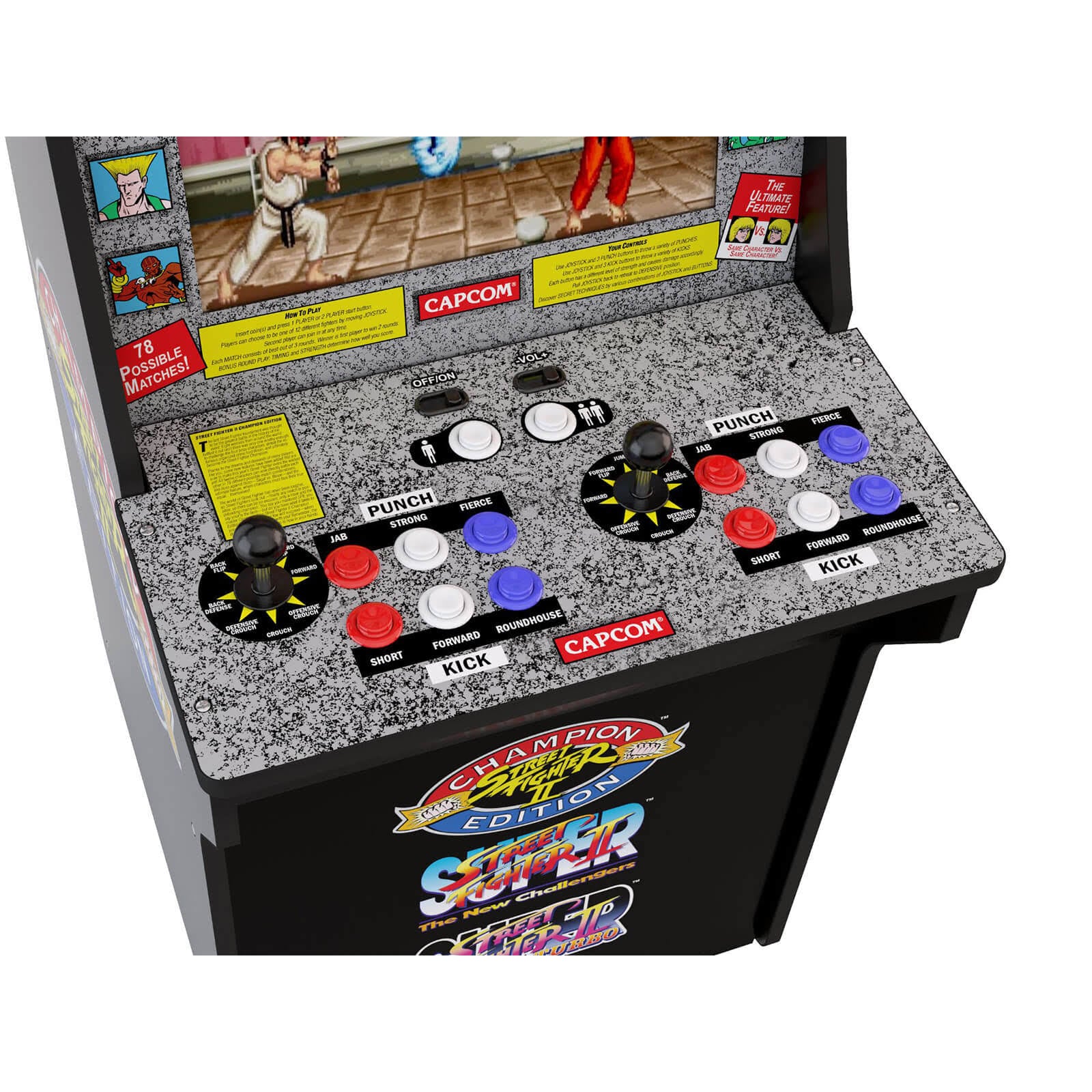 Street Fighter II Arcade Cabinet L198959