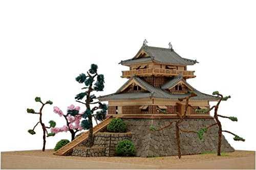 1/150 Maruoka Castle Wooden Model Assembly Kit W420633
