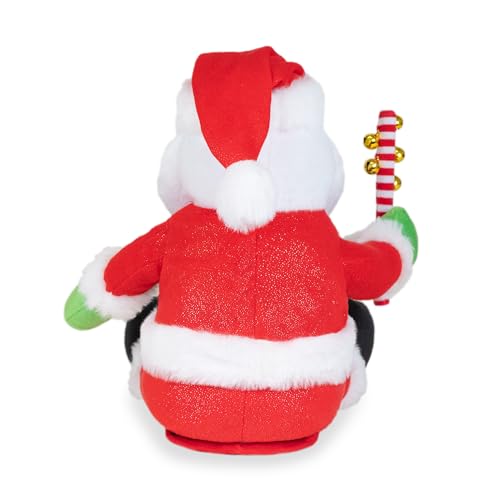 11" Singing Santa Claus Christmas Plush Toy P152