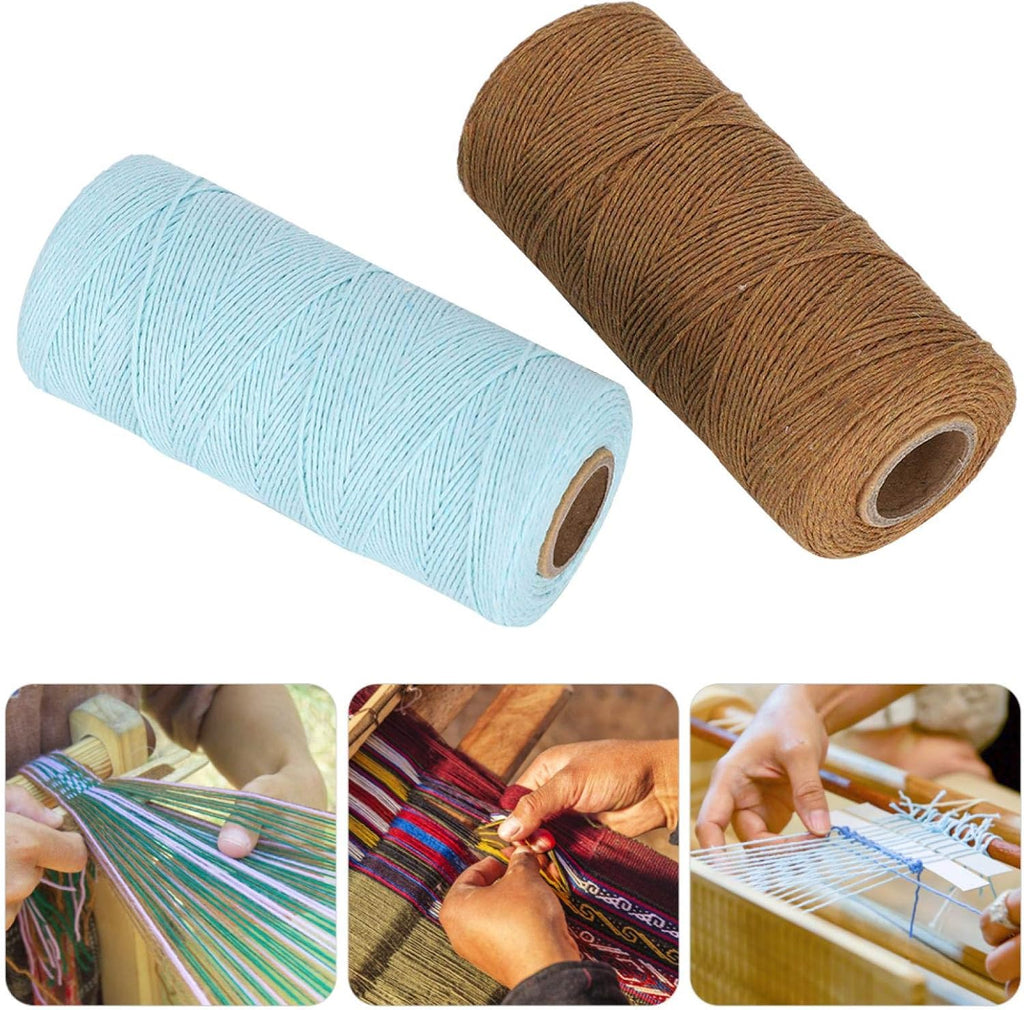 8/4 100% Cotton Weaving Warp Thread 2 Rolls 2 Colors G75837