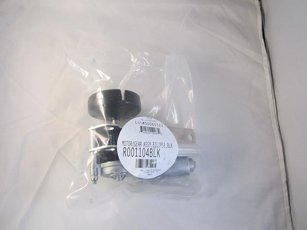 Black RV Awning Replacement Motor and Gear Assembly Q919