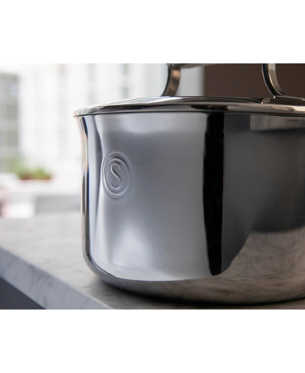 Tri-Ply Stainless Steel 4-Qt. Casserole Pot T87156