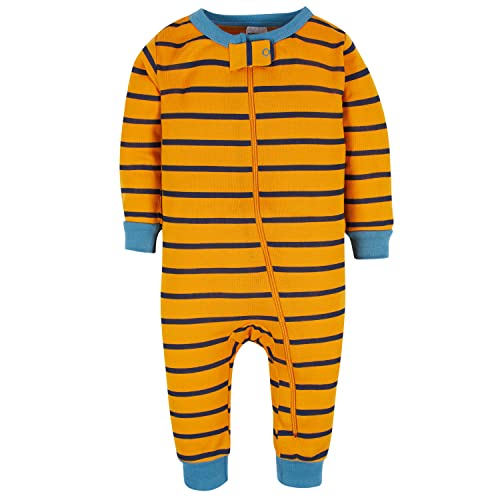 3-pack Snug Fit Cotton One-piece Pajamas G6502