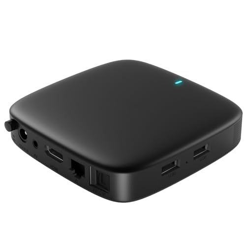 Streaming Media Player with Google TV, 4K HDR, Voice Remote, Dual-Band Wi-Fi, Chromecast, HDMI, AV Output V95395