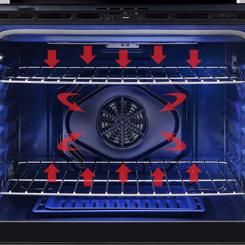 30" Double Wall Oven in Stainless Steel with True European Convection X5860