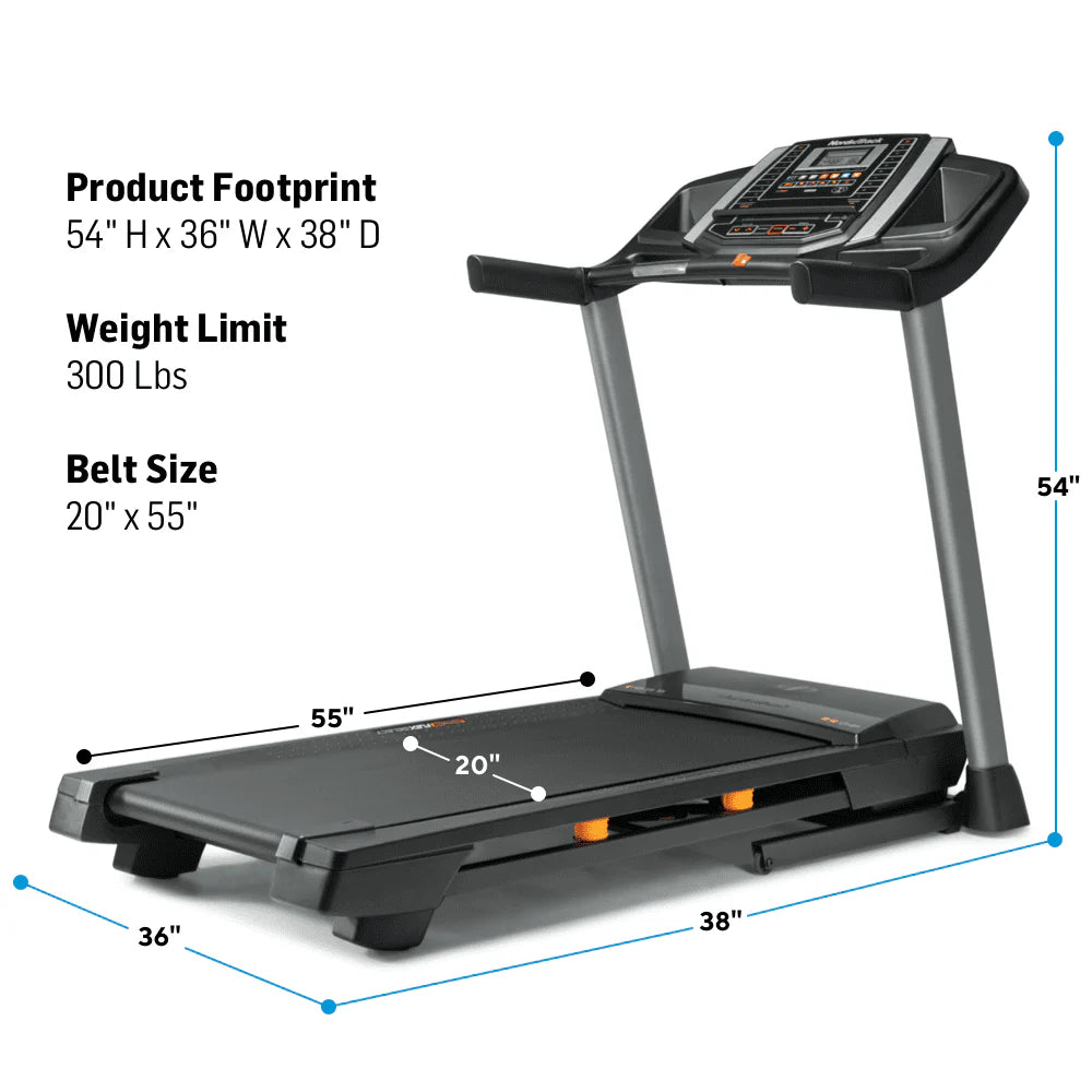 Treadmill with 5” Display W273