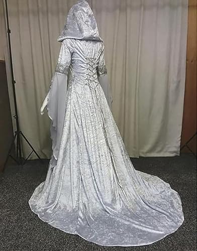 Medieval Victorian Velvet Gothic Dress F131