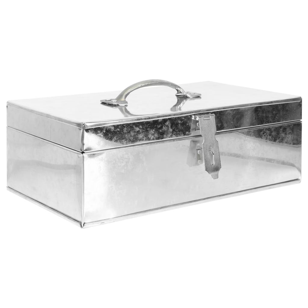 Aluminum Hard Case Storage Tin Box J9993