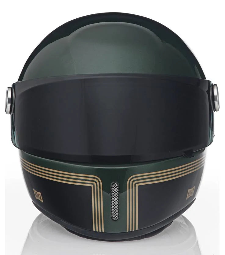 Green Motorcycle Helmet Y9168