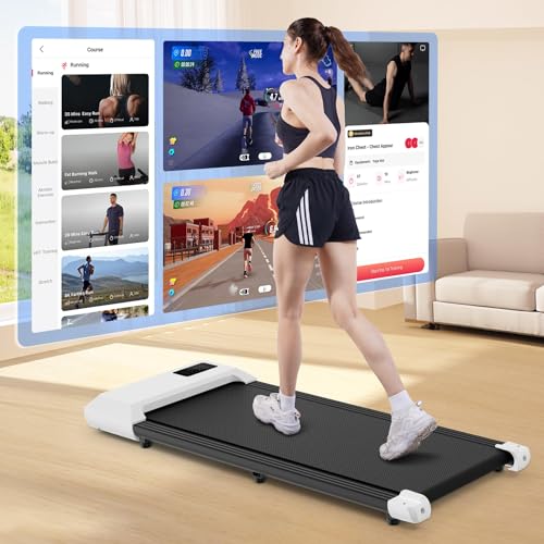2.5HP Quiet Portable Under Desk Treadmill E36086
