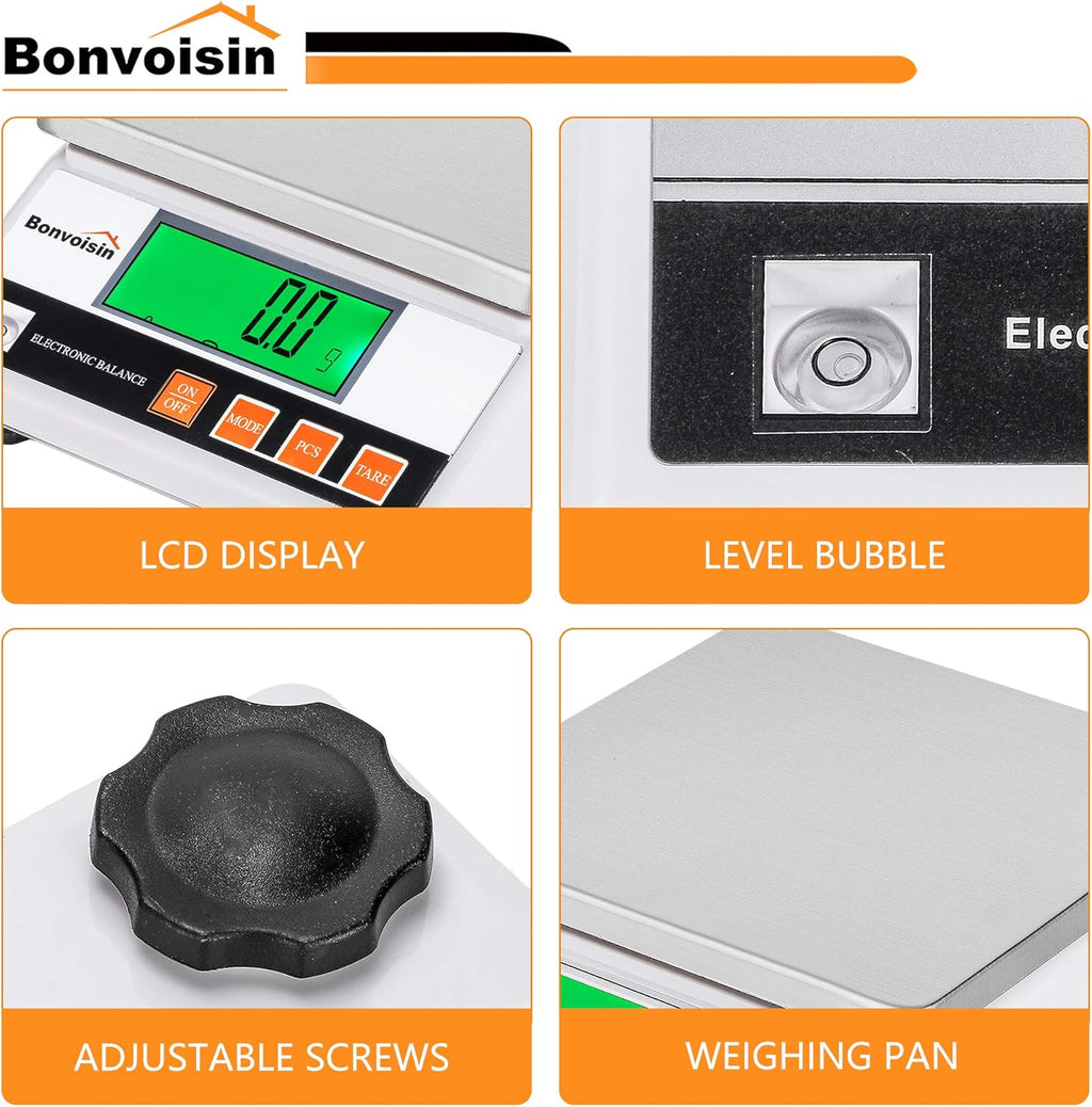 5000g x 0.1g Digital Lab Scale S88531