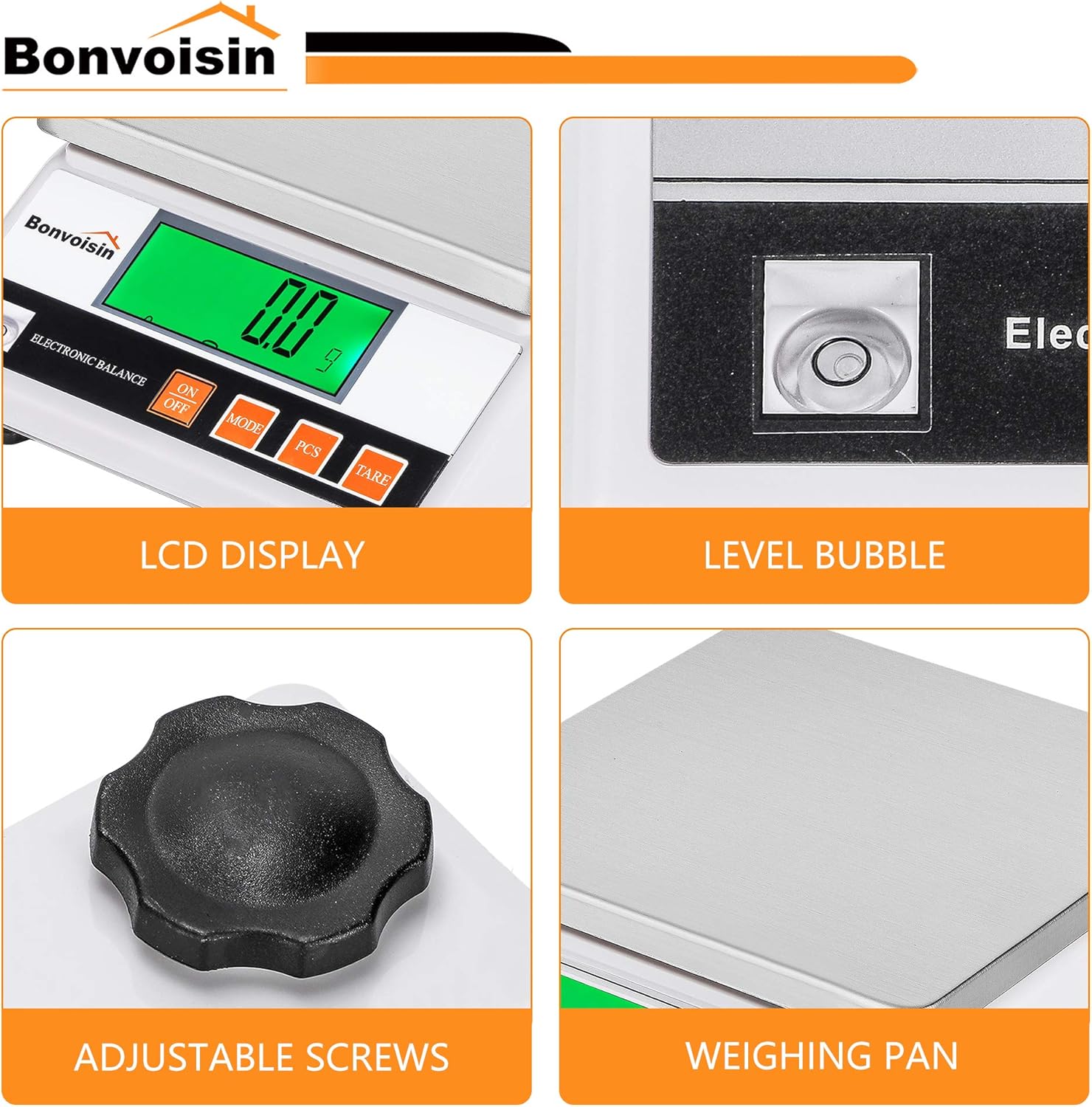 5000g x 0.1g Digital Lab Scale S88531