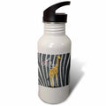 Zebra Print Giraffe Sports Water Bottle Z421230