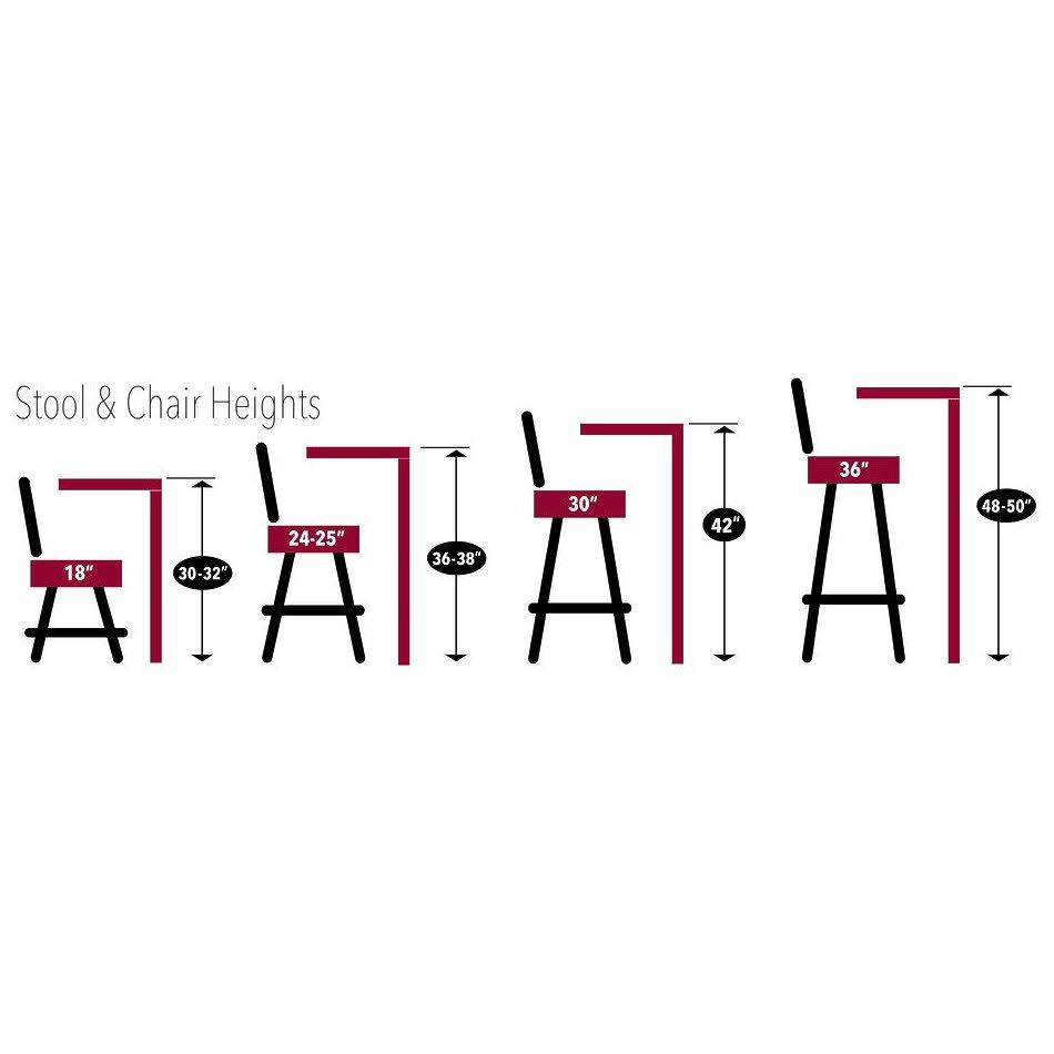36 in. Bar Stool N805