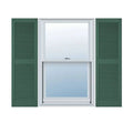 Forest Green Vinyl Open Louver Shutters M307