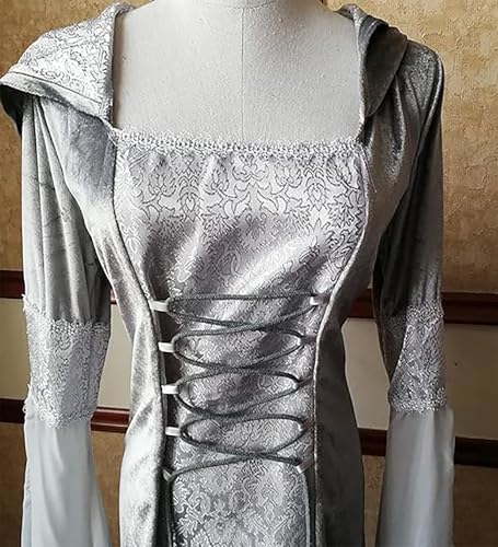 Medieval Victorian Velvet Gothic Dress F131