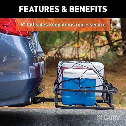 48 x 20-Inch Black Steel Cargo Carrier A814533