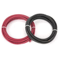 4 Gauge Extra Flexible Welding Cable 600 Volt 20 Feet Black Red Pack of 2 H6493