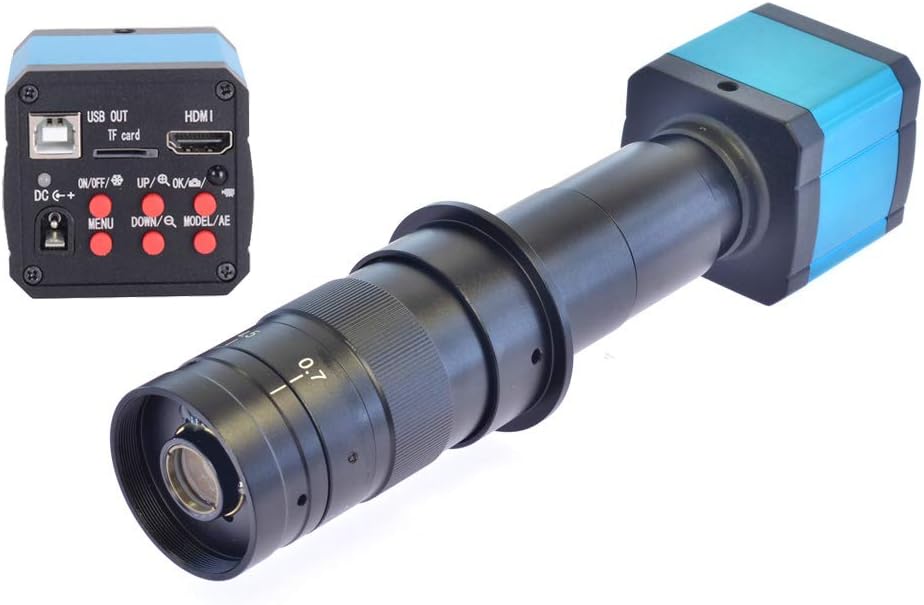 14MP HDMI Microscope Camera with C-Mount Lens and Stereo Stand O753397