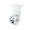 Satin Nickel Single Light with Nightlight Option I5215