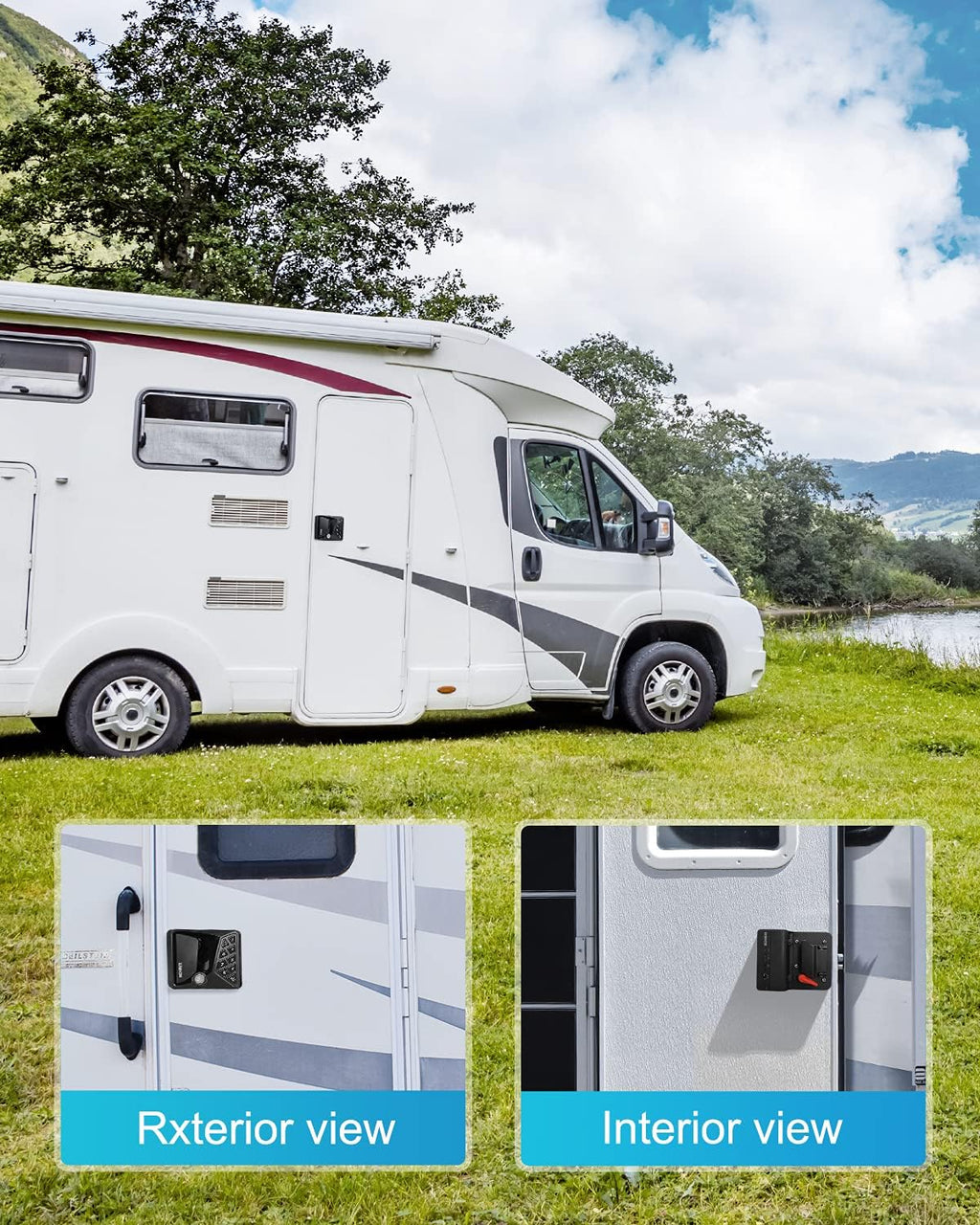 Keyless Entry RV Door Lock with Keypad Deadbolt G968158