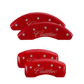 Red Caliper Covers B8804