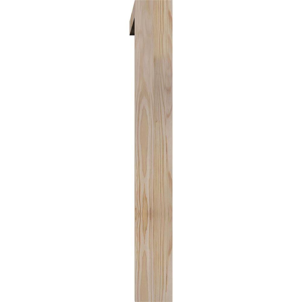 Balboa Block Smooth Bracket with Offset Brace, Douglas Fir Y829