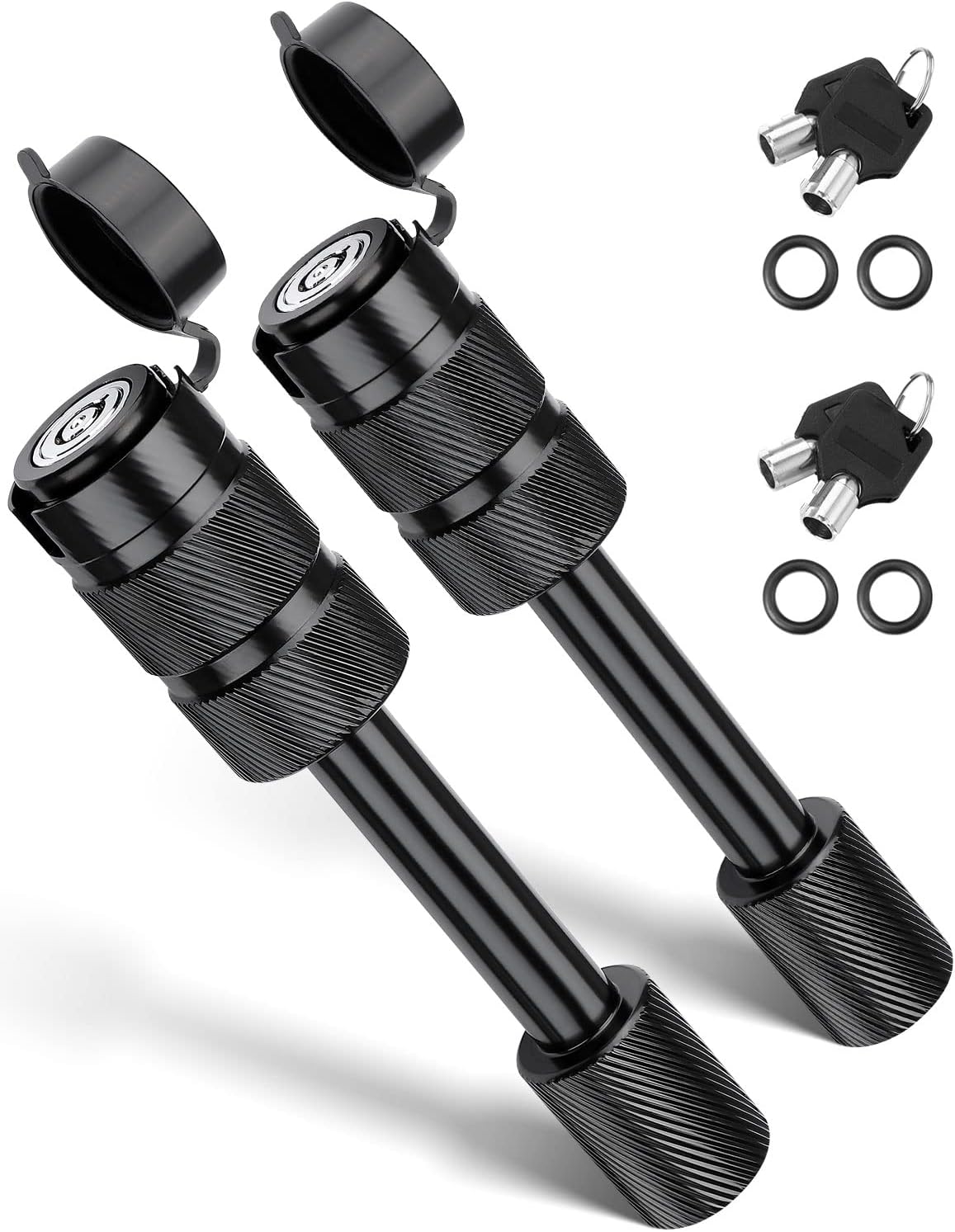 1/2'' and 5/8'' Hitch Pin Set with 4 Keys N557