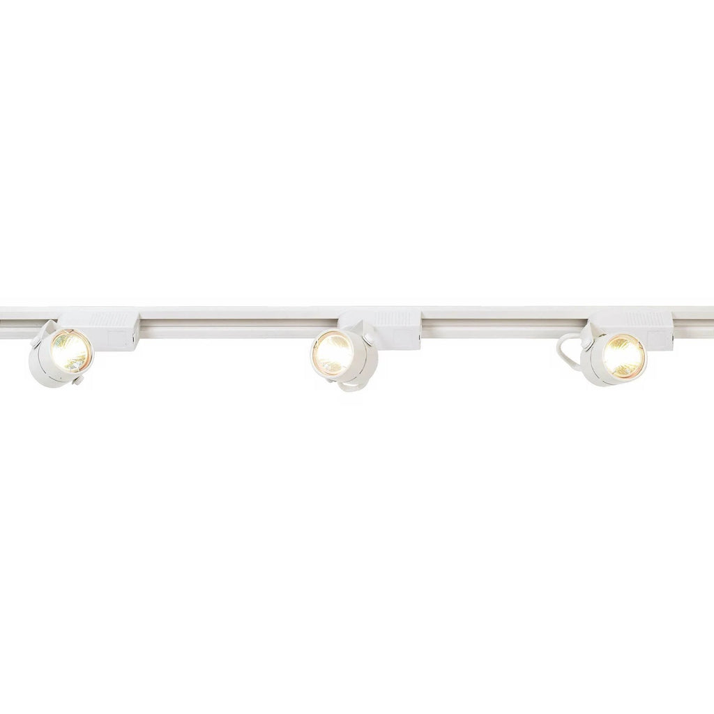 White Finish 150 Watt 3-Light Linear Track Kit P8771
