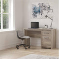 Gray Oak Computer Desk W8193