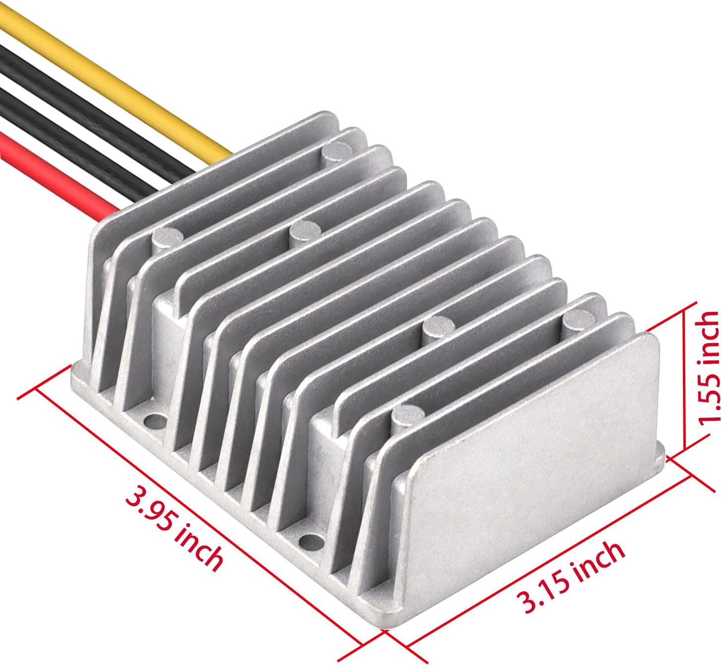 DC/DC 12V to 24V Boost Converter 25A 600W Step Up Voltage Regulator Power Supply Voltage Transformer Pack of 2 R7718