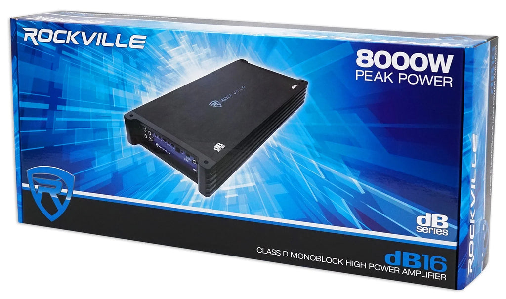 8000 Watt Peak Mono Car Audio Amplifier W42980