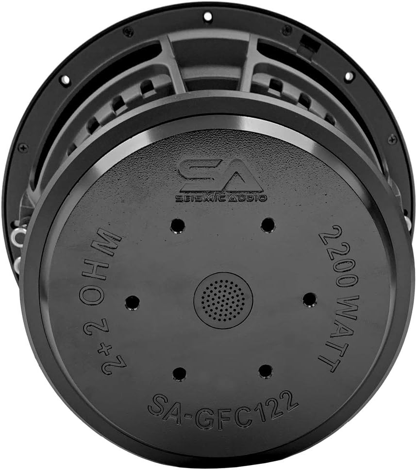 12 Inch 2200 Watt Dual 2 Ohm Car Audio Subwoofer Z67259