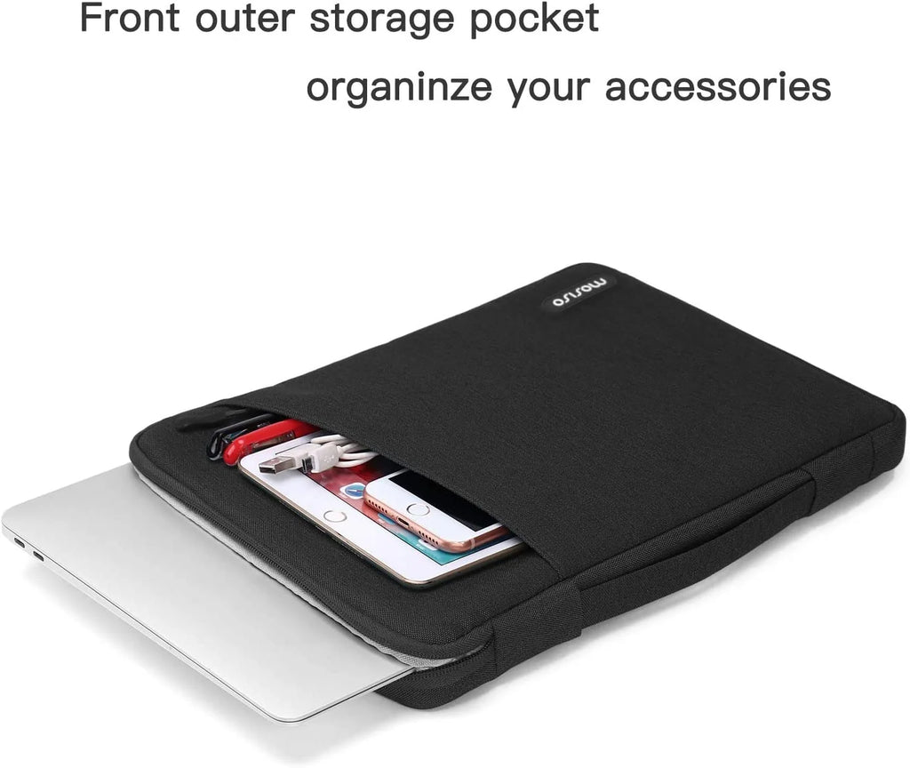 Black Plastic Hard Shell 3 in 1 Case for MacBook Air 13 inch L247