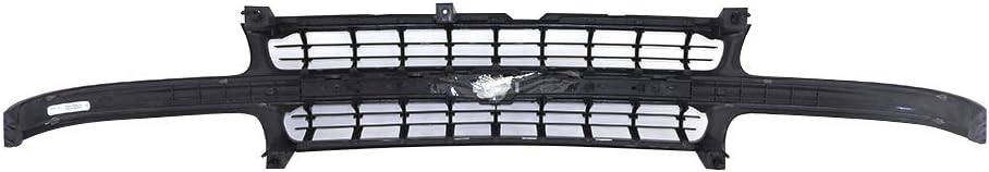 Silver Grille Grill for 1999-2002 Silverado 1500 Pickup Truck B127600