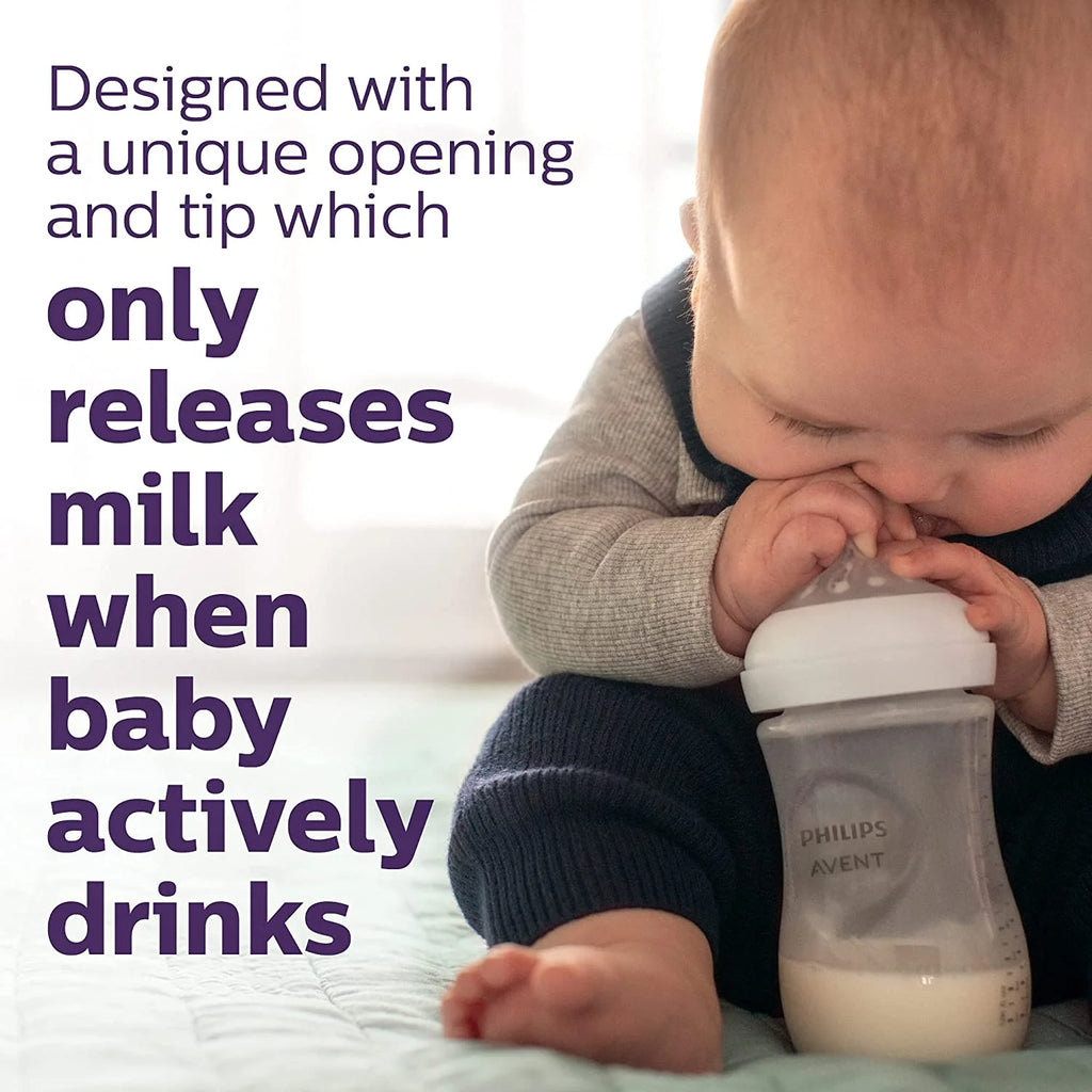 Clear 9oz Baby Bottle 4 Pack Y749