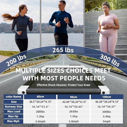 2.5HP Quiet Portable Under Desk Treadmill E36086