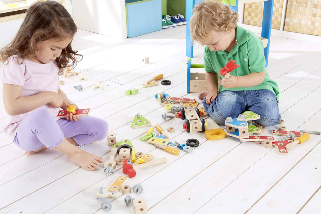 Wooden Toolbench Pretend Builder Set M833