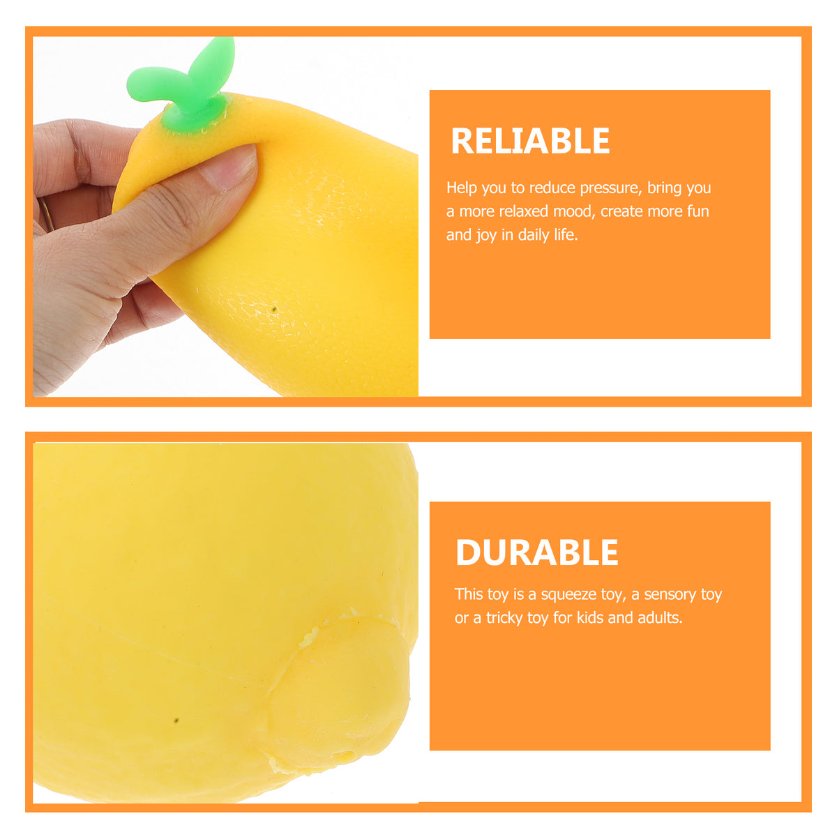 4 Pcs Fruit Squeeze Balls H7235