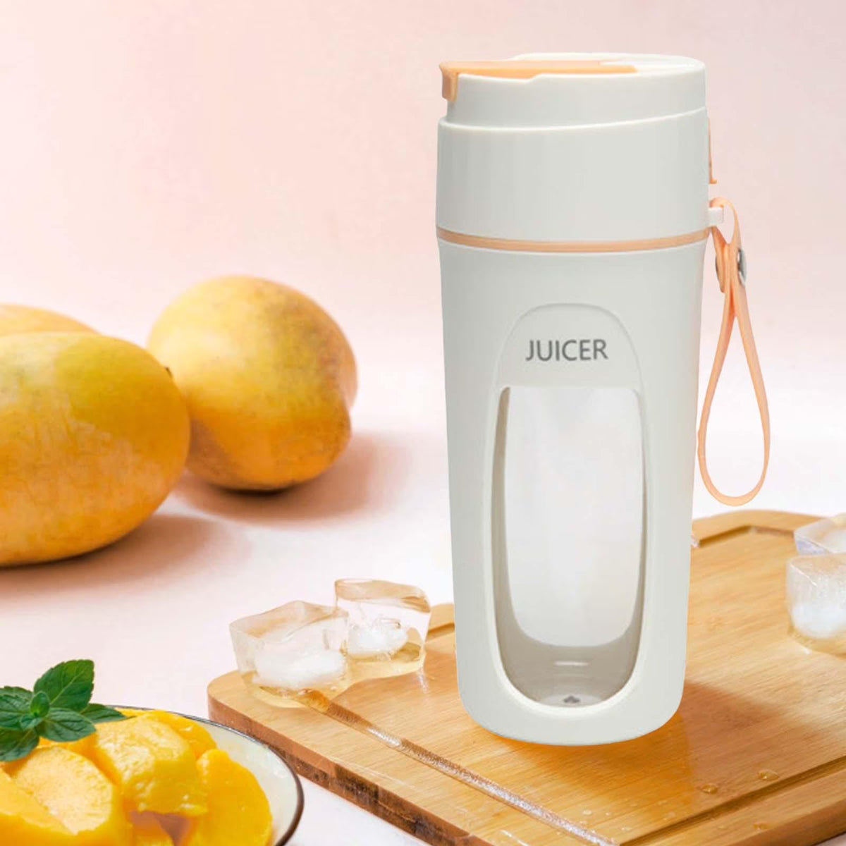 Orange Portable Blender Cup 340ml O1769