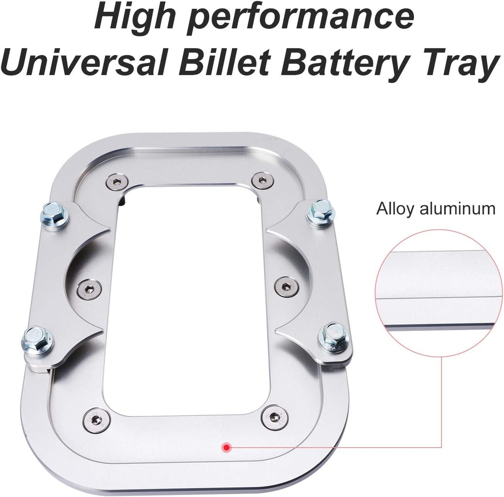 Billet Aluminum Battery Tray Hold Down Pack of 2 K450
