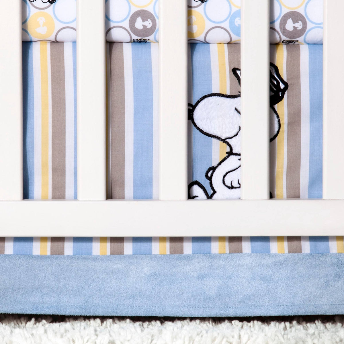 4 Piece Crib Bedding Set C631846