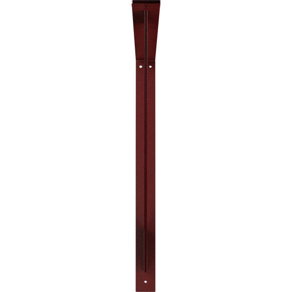 Hammered Bright Red Steel Bracket B102