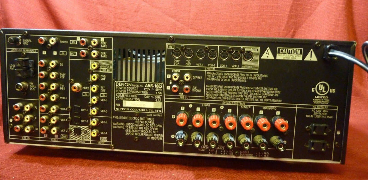 5.1 Channel 115W Surround Sound Receiver K2338