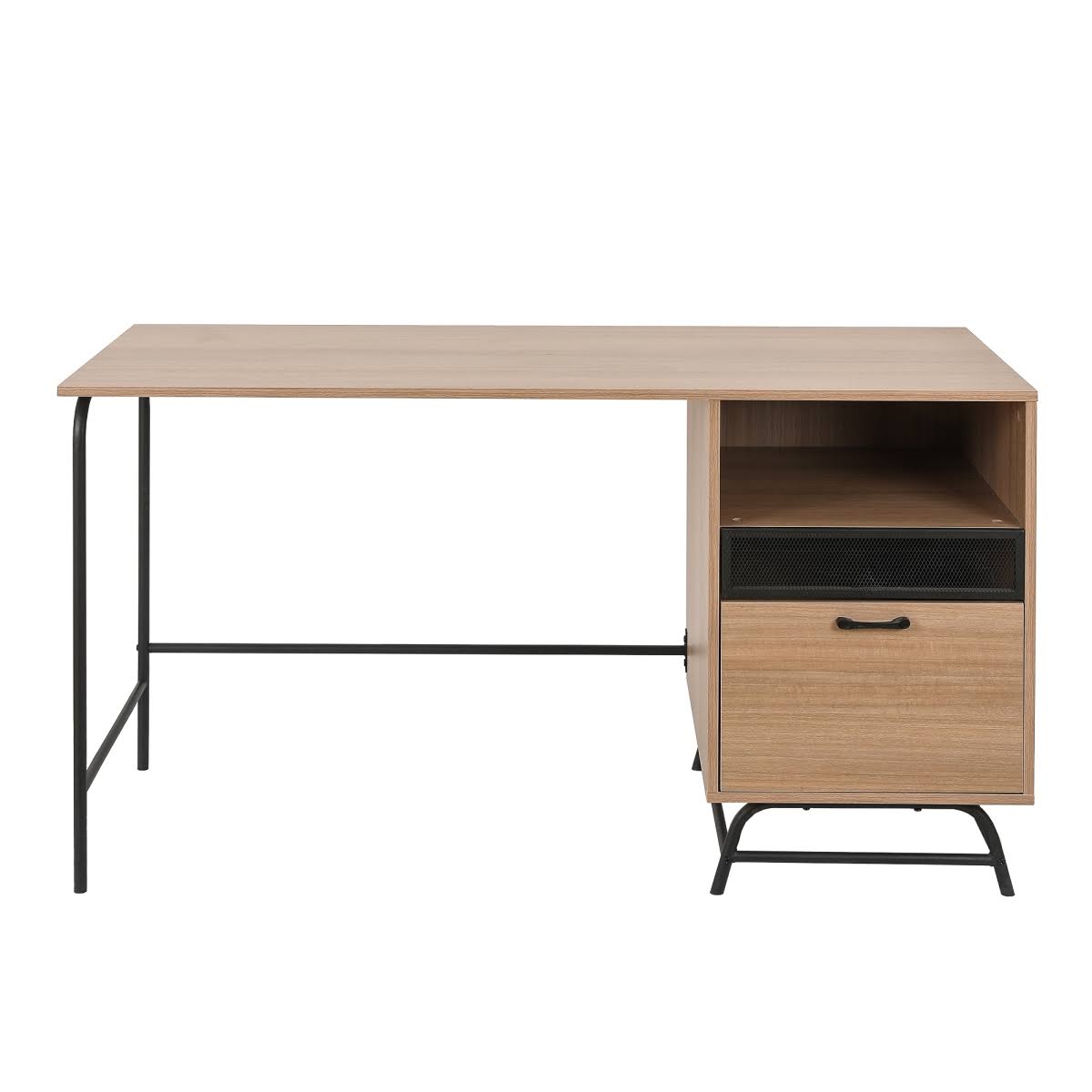 Light Oak Finish Home Office Desk E556895
