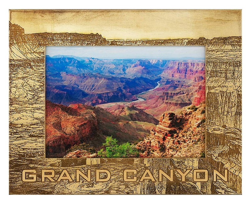 Laser Engraved Wood Picture Frame (4 x 6) J493