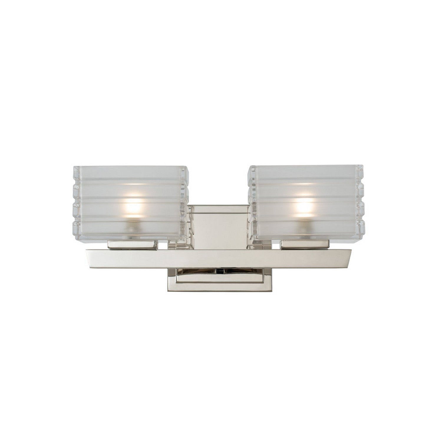 Polished Nickel 2 Light Bath Y10364